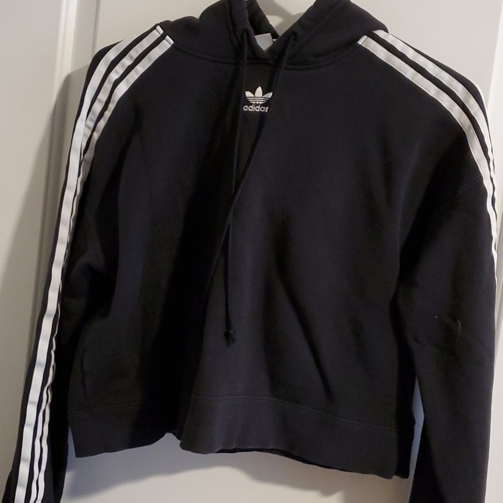 Adidas cropped hoodie